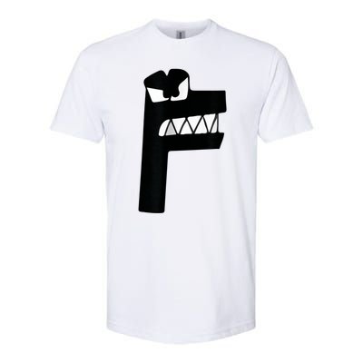 Alphabet Lore Latter F Softstyle CVC T-Shirt