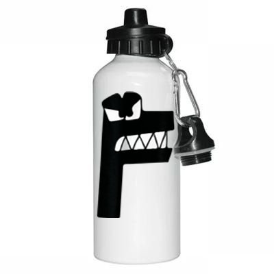 Alphabet Lore Latter F Aluminum Water Bottle