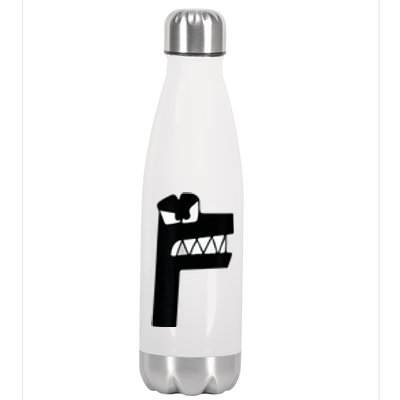 Alphabet Lore Latter F Stainless Steel Insulated Water Bottle