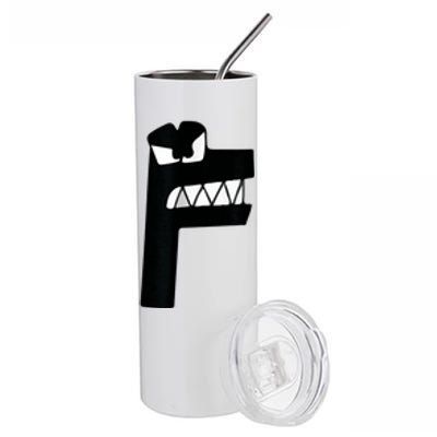 Alphabet Lore Latter F Stainless Steel Tumbler