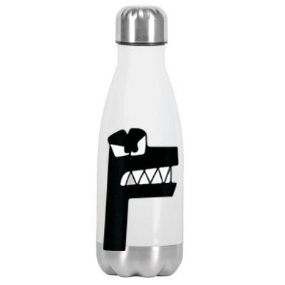 Alphabet Lore Latter F Stainless Steel Insulated Water Bottle