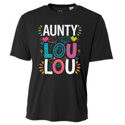 Aunty Lou Lou Best Auntie Ever Mothers Day Cooling Performance Crew T-Shirt