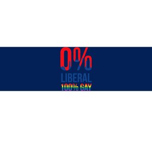 Anti Liberal LGBT Gay Cool Pro Republicans Gift Bumper Sticker