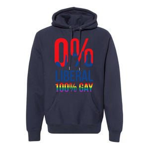 Anti Liberal LGBT Gay Cool Pro Republicans Gift Premium Hoodie