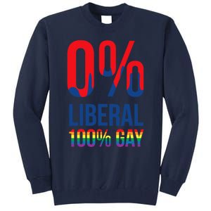 Anti Liberal LGBT Gay Cool Pro Republicans Gift Tall Sweatshirt