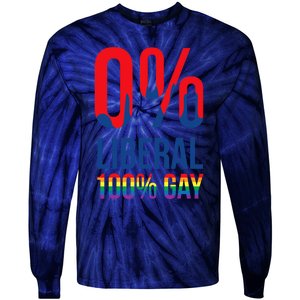 Anti Liberal LGBT Gay Cool Pro Republicans Gift Tie-Dye Long Sleeve Shirt