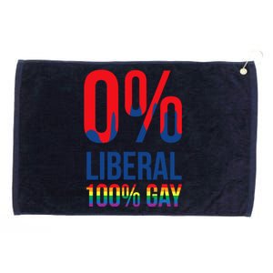 Anti Liberal LGBT Gay Cool Pro Republicans Gift Grommeted Golf Towel