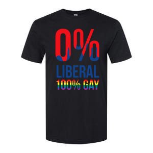 Anti Liberal LGBT Gay Cool Pro Republicans Gift Softstyle CVC T-Shirt