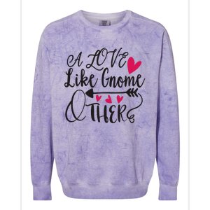 A Love Like Gnome Other Colorblast Crewneck Sweatshirt