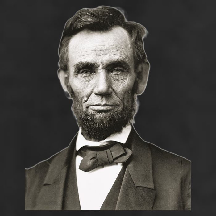 Abraham Lincoln Large Portrait Picture Cool Comfort Performance Bucket Hat