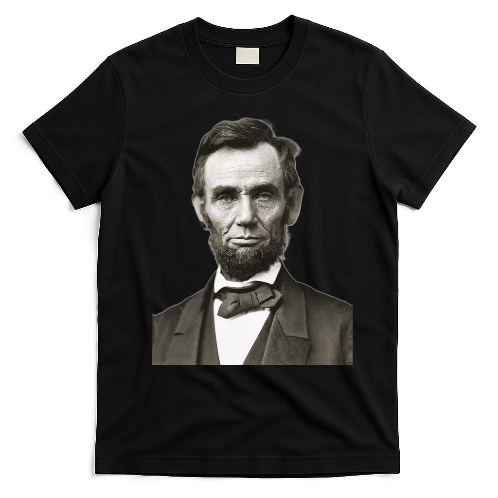 Abraham Lincoln Large Portrait Picture T-Shirt