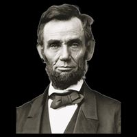 Abraham Lincoln Large Portrait Picture Impact Tech Backpack