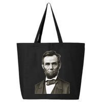 Abraham Lincoln Large Portrait Picture 25L Jumbo Tote