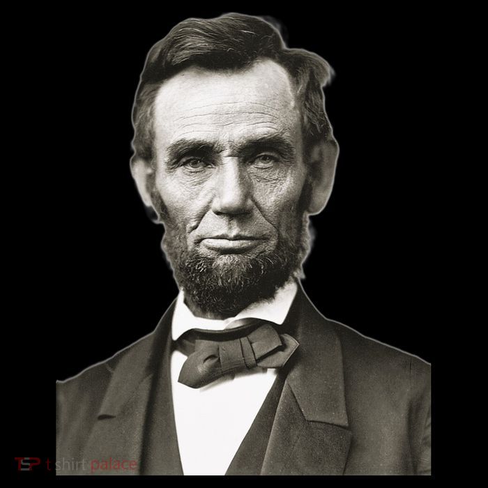 Abraham Lincoln Large Portrait Picture Baby Bodysuit