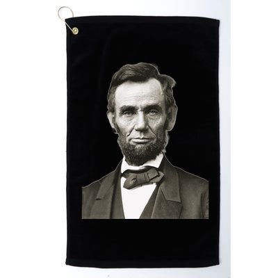 Abraham Lincoln Large Portrait Picture Golf Towel