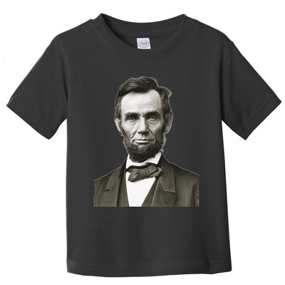 Abraham Lincoln Large Portrait Picture Toddler T-Shirt