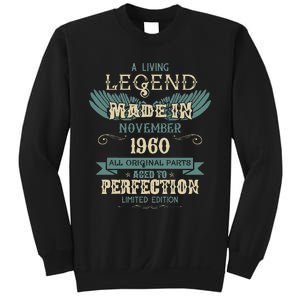 A Living Legend Born In November 1960 – Happy Birthday Sweatshirt