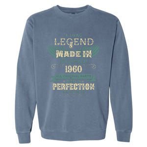 A Living Legend Born In November 1960 – Happy Birthday Garment-Dyed Sweatshirt