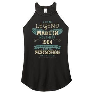 A Living Legend Born In November 1964 – Happy Birthday Women's Perfect Tri Rocker Tank