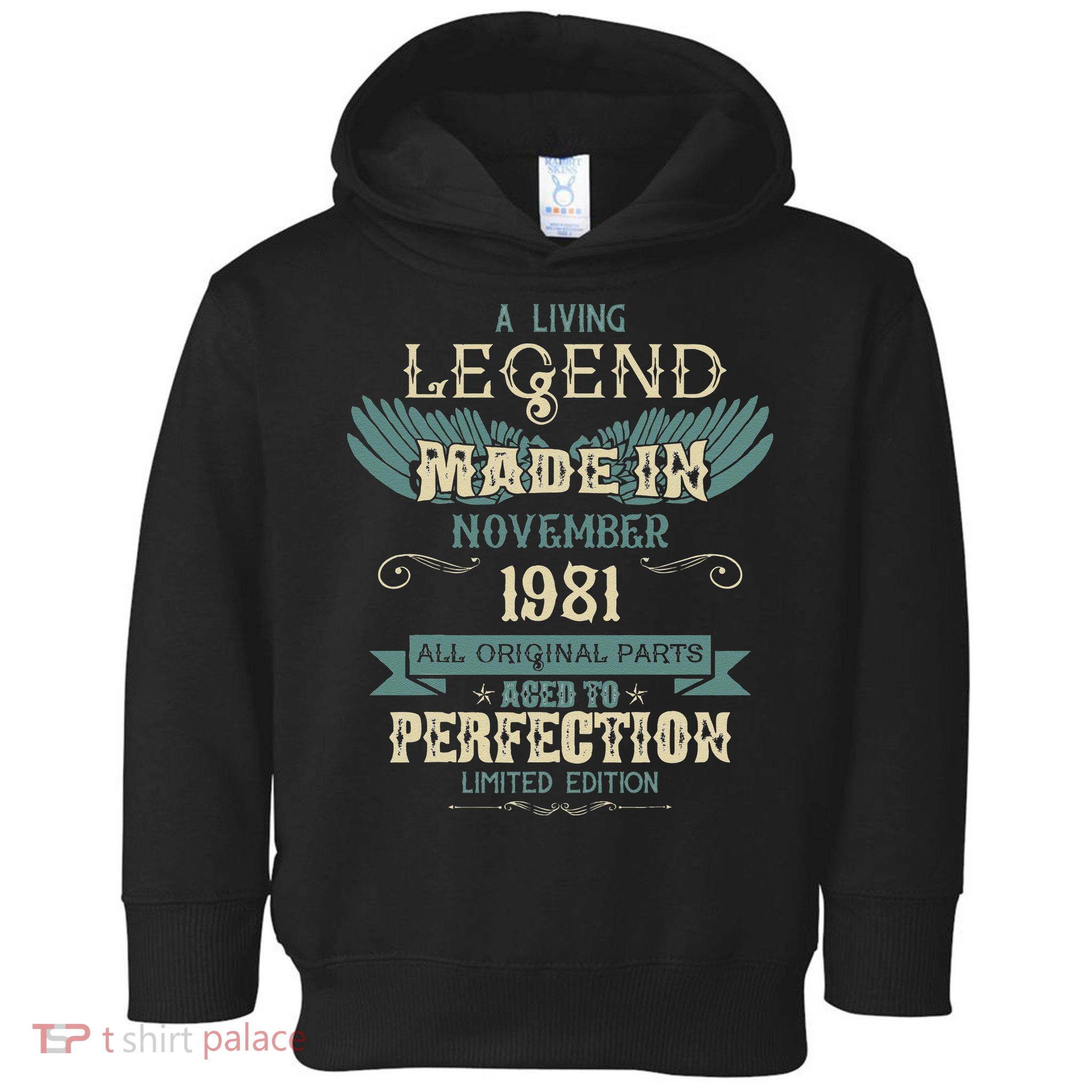 A Living Legend Born In November 1981 – Happy Birthday Toddler Hoodie