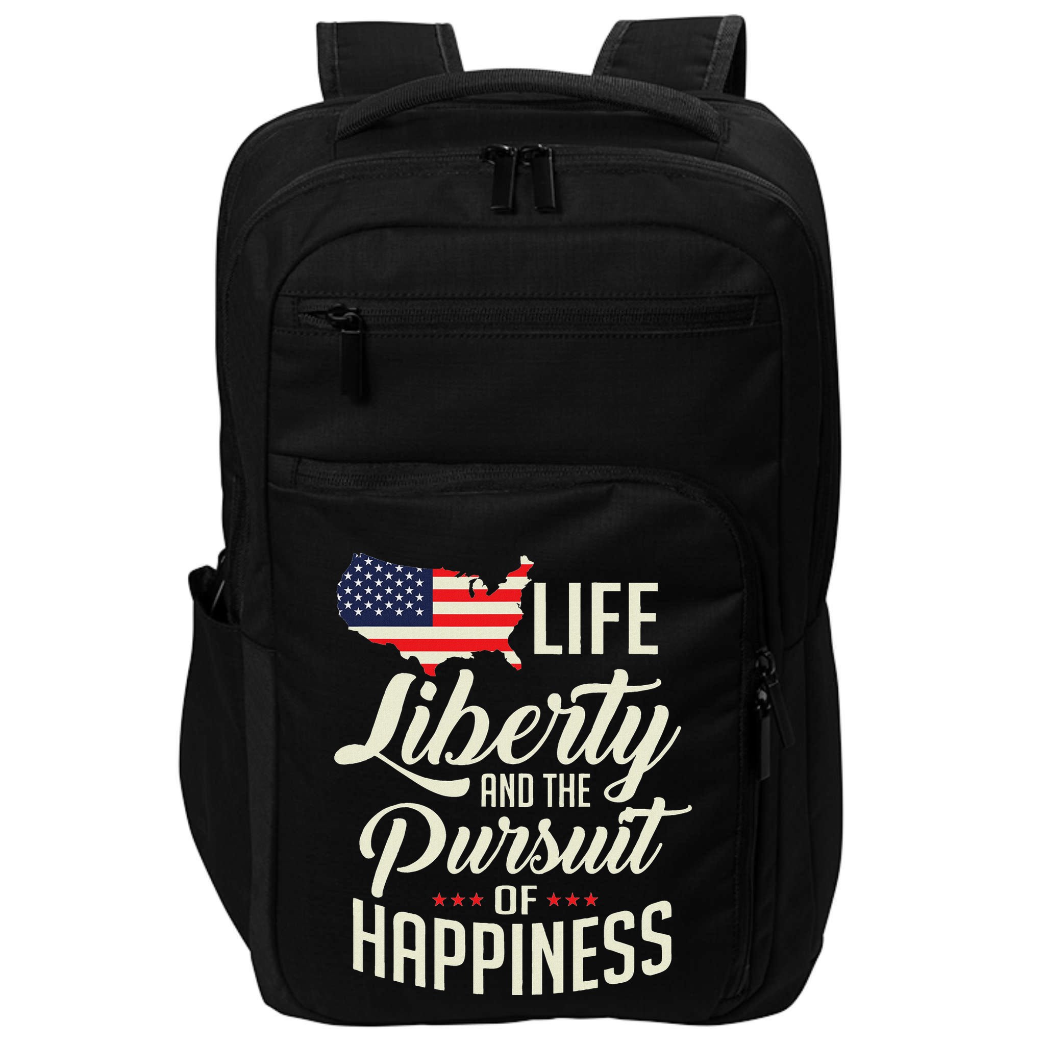 America Life Liberty And The Pursuit Of Happiness Impact Tech Backpack