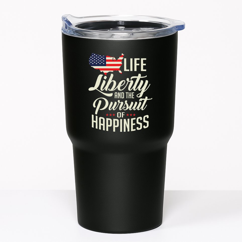 America Life Liberty And The Pursuit Of Happiness Tumbler