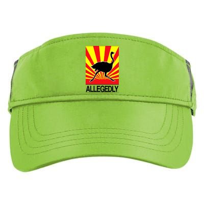 Allegedly Ostrich Adult Drive Performance Visor