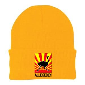 Allegedly Ostrich Knit Cap Winter Beanie