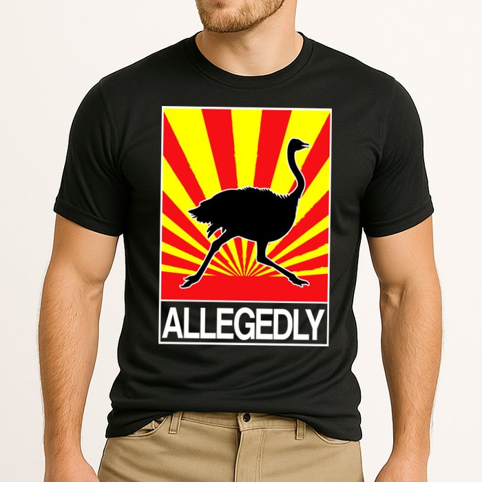 Allegedly Ostrich Cooling Performance Crew T-Shirt