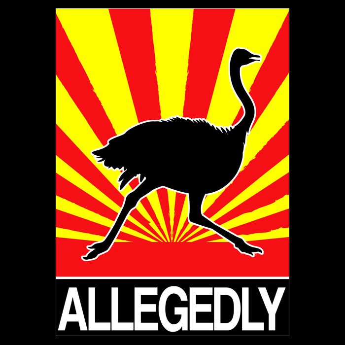 Allegedly Ostrich Cooling Performance Crew T-Shirt