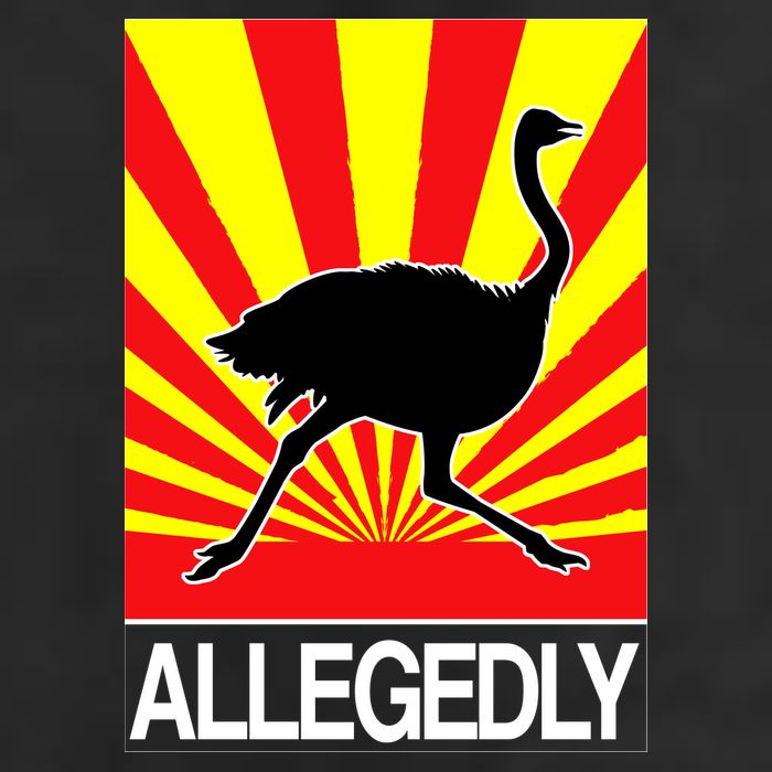 Allegedly Ostrich Adult Drive Performance Visor