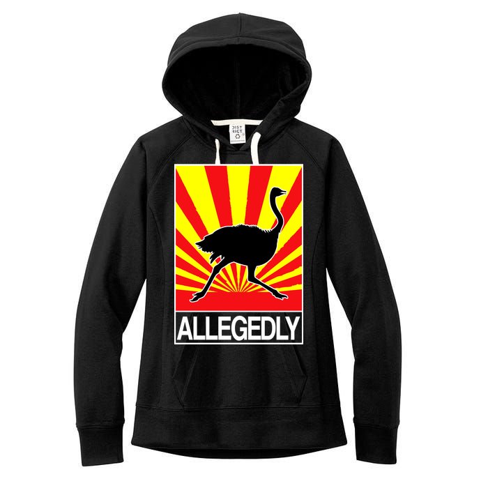 Allegedly Ostrich Women's Fleece Hoodie