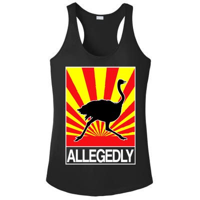 Allegedly Ostrich Ladies PosiCharge Competitor Racerback Tank