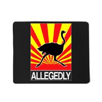 Allegedly Ostrich Mousepad