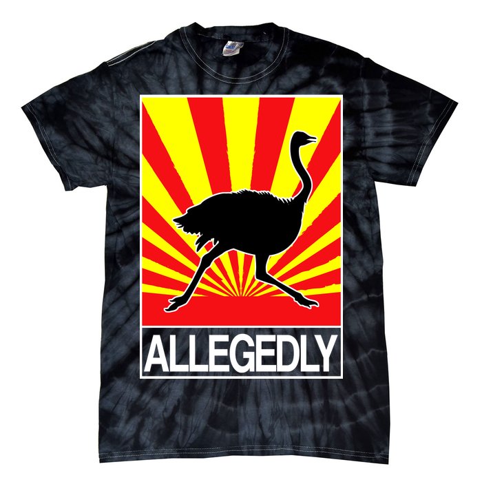 Allegedly Ostrich Tie-Dye T-Shirt