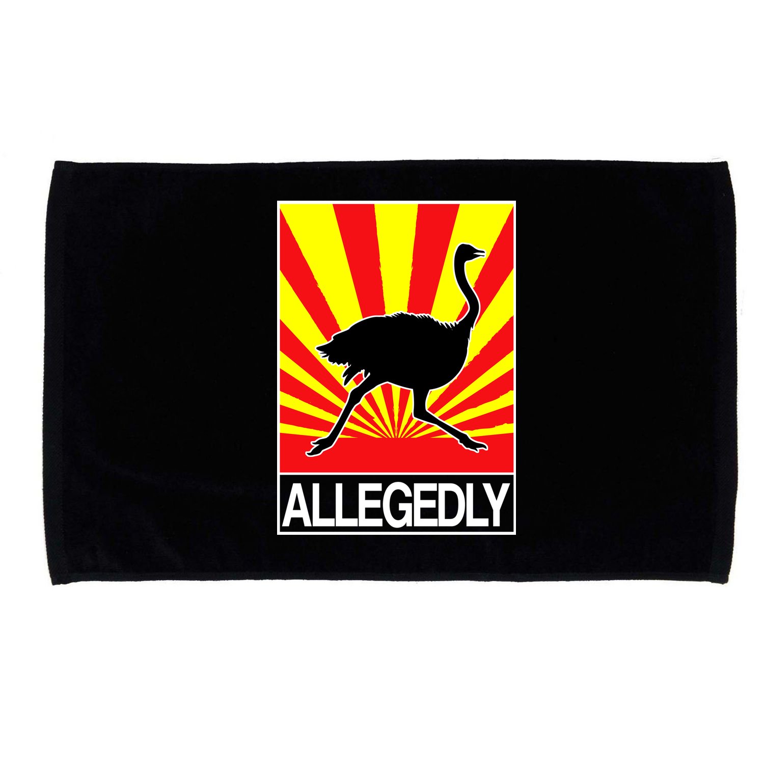 Allegedly Ostrich Microfiber Hand Towel