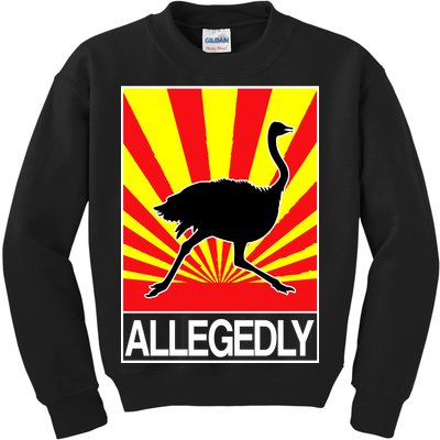 Allegedly Ostrich Kids Sweatshirt