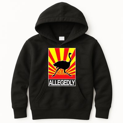 Allegedly Ostrich Kids Hoodie