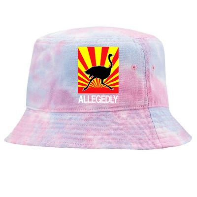 Allegedly Ostrich Tie-Dyed Bucket Hat