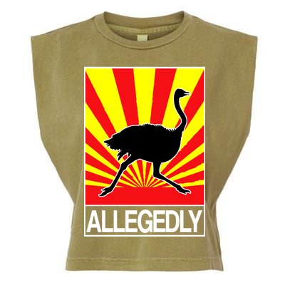 Allegedly Ostrich Garment-Dyed Women's Muscle Tee