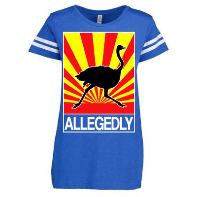 Allegedly Ostrich Enza Ladies Jersey Football T-Shirt