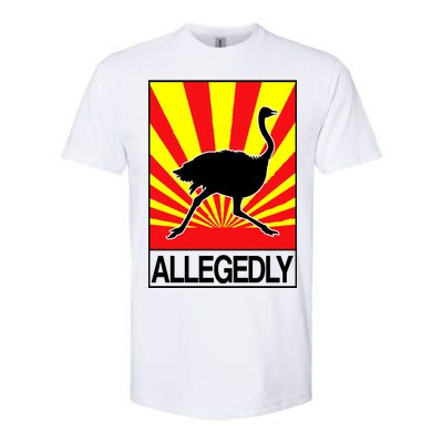 Allegedly Ostrich Softstyle CVC T-Shirt