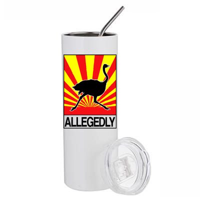 Allegedly Ostrich Stainless Steel Tumbler