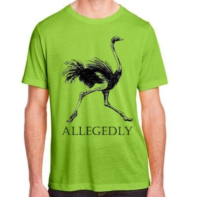 Allegedly Ostrich Flightless Bird Adult ChromaSoft Performance T-Shirt