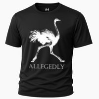 Allegedly Ostrich Flightless Bird Cooling Performance Crew T-Shirt