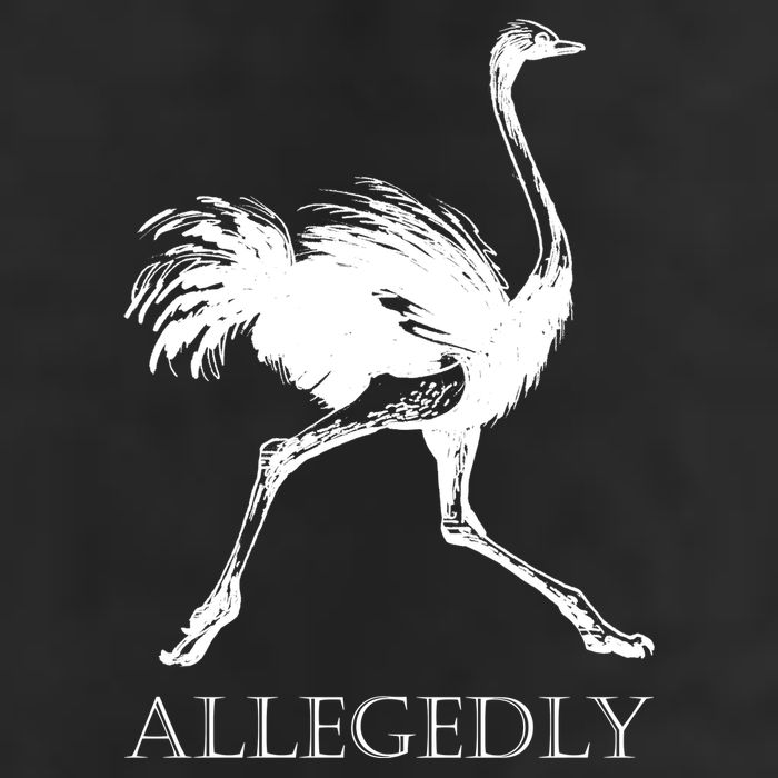Allegedly Ostrich Flightless Bird Hat