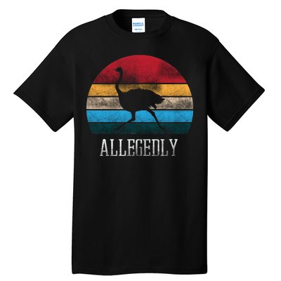 Allegedly Ostrich Lover Vintage Tall T-Shirt