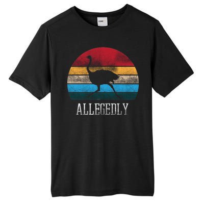 Allegedly Ostrich Lover Vintage Tall Fusion ChromaSoft Performance T-Shirt