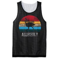 Allegedly Ostrich Lover Vintage Mesh Reversible Basketball Jersey Tank