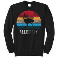 Allegedly Ostrich Lover Vintage Tall Sweatshirt